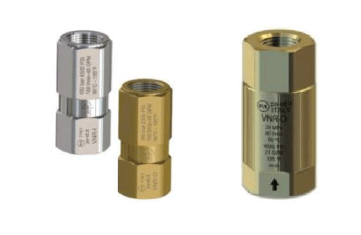 non returning valves